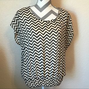Chevron work shirt